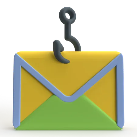 Mail-Phishing  3D Icon