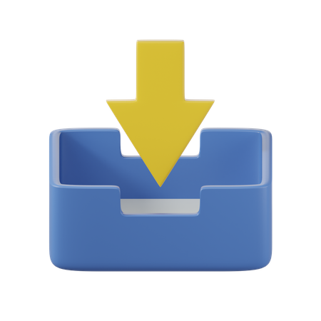 E-Mail-Posteingang  3D Icon