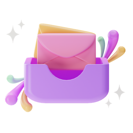 E-Mail-Posteingang  3D Icon