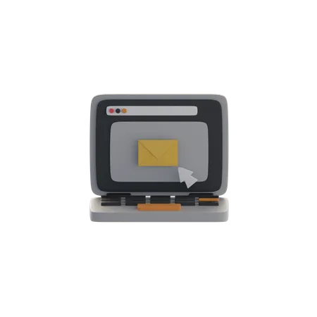E-mail lido  3D Icon
