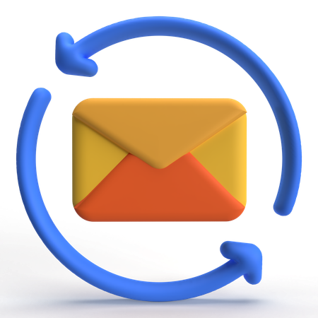 Mail Resend  3D Icon