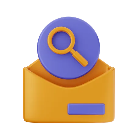 3 D Mail Email Message Icon Illustration 3D Icon