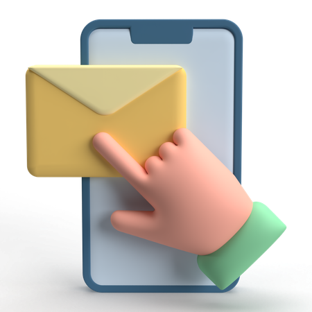 Mail Send  3D Icon