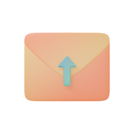Mail Sent  3D Icon