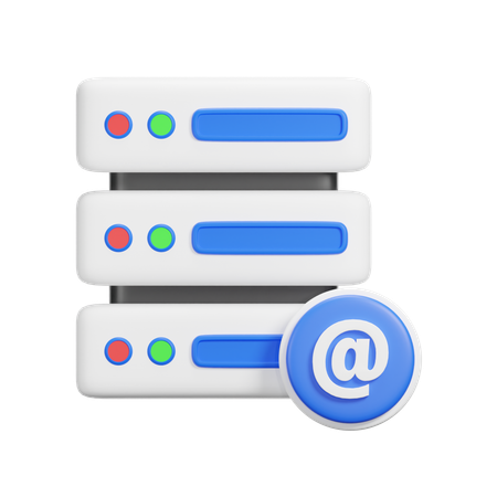 Mail Server  3D Icon