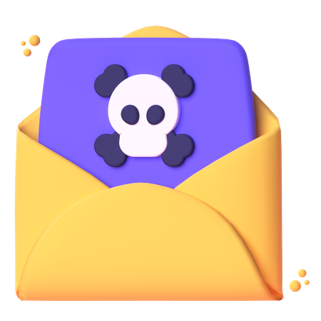 Mail Spam  3D Icon