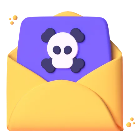 Mail Spam  3D Icon