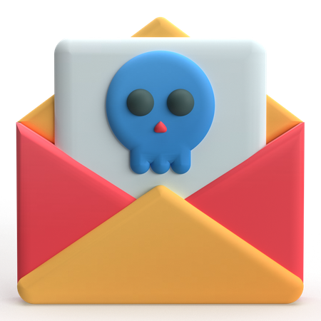 Mail Spam  3D Icon