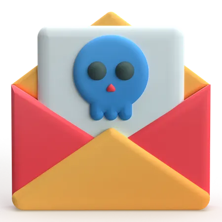 Mail Spam  3D Icon