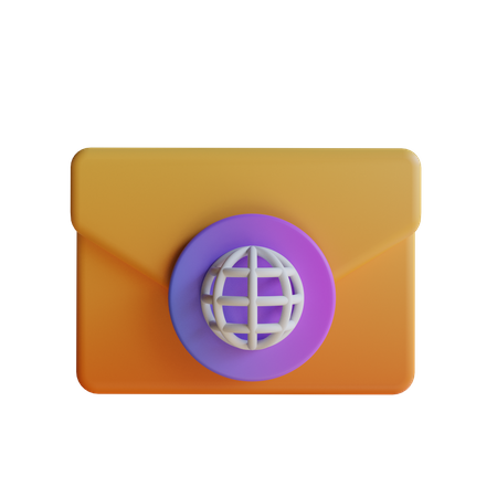 Mail World  3D Icon