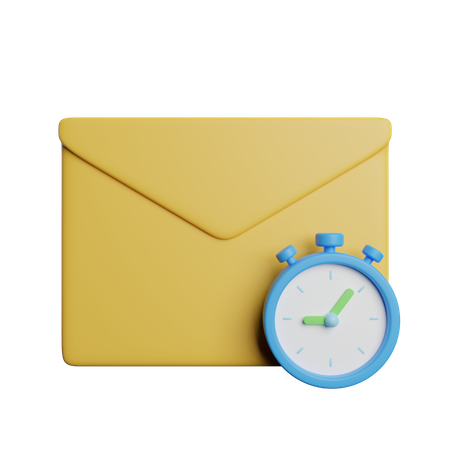 Mailzeit  3D Icon