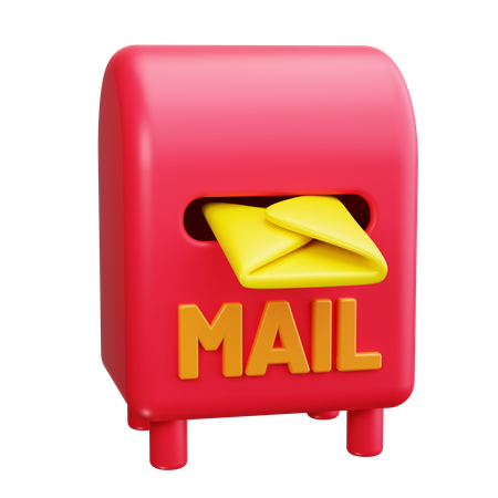 Mailbox  3D Icon