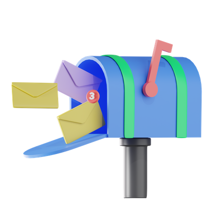 Mailbox  3D Icon