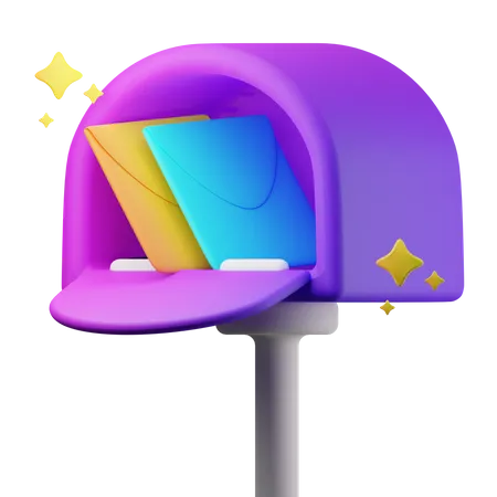 Mailbox  3D Icon