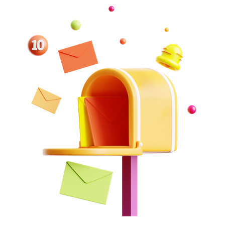 Mailbox  3D Icon