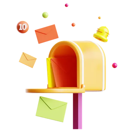 Mailbox  3D Icon