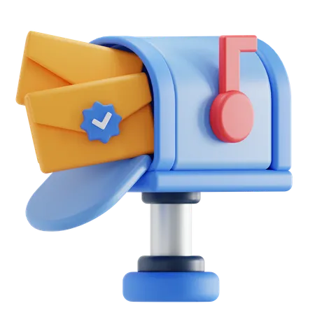 Mailbox  3D Icon