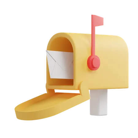 Mailbox  3D Icon