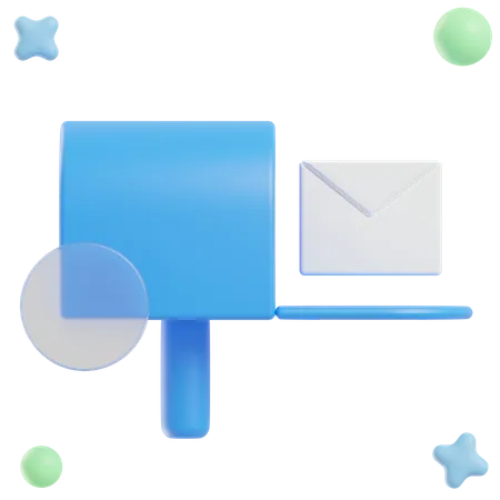 Mailbox  3D Illustration