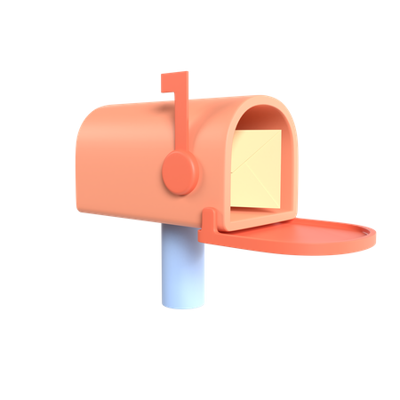 Mailbox  3D Illustration