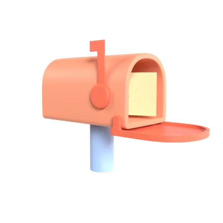 Mailbox  3D Illustration