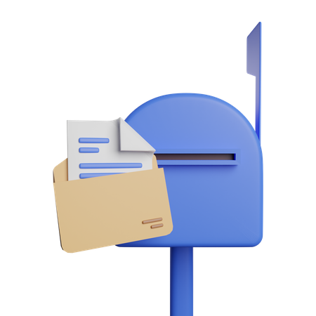 Mailbox  3D Illustration