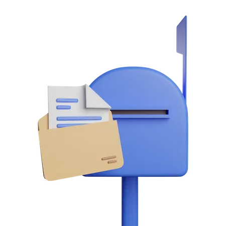 Mailbox  3D Illustration