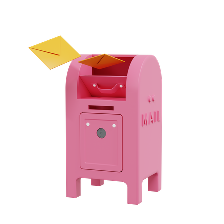 Mailbox  3D Illustration