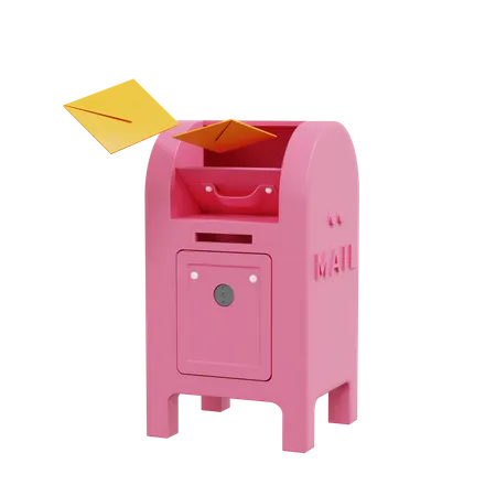 Mailbox  3D Illustration