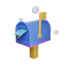 3d mail illustration