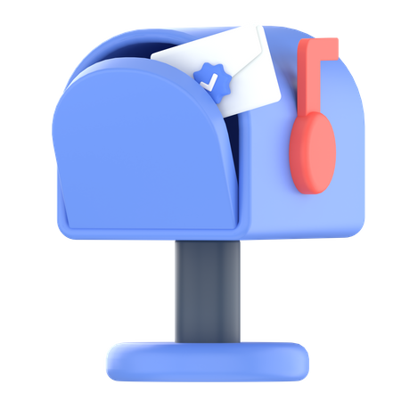 Mailbox customer service  3D Icon