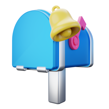 Mailbox Notification  3D Icon