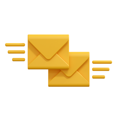 Mailing Message  3D Icon