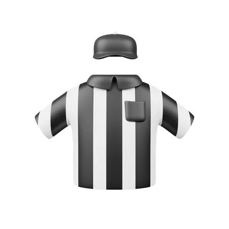 Maillot d'arbitre  3D Icon