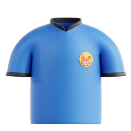 Maillot de cricket  3D Icon