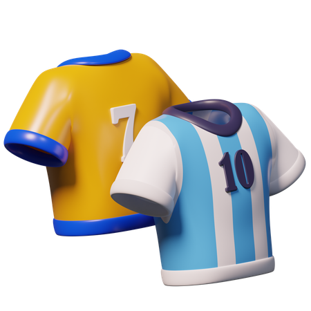 Maillot de football  3D Icon