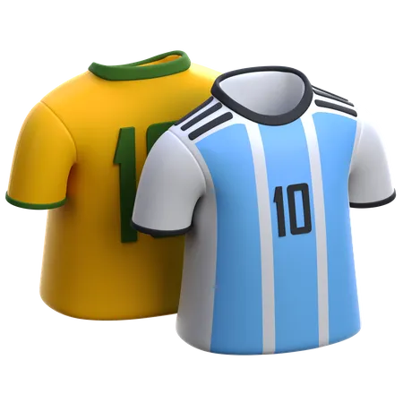 Maillot de football  3D Icon