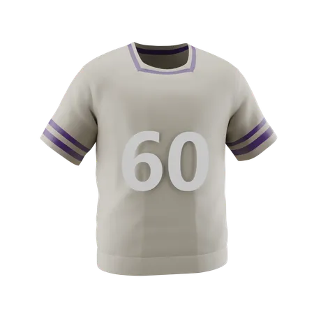 Maillot de football américain  3D Icon