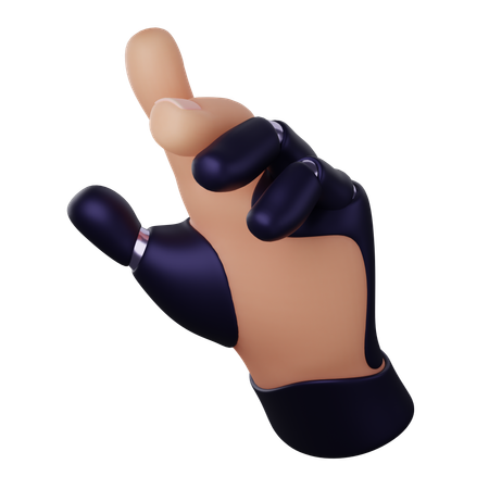 Main bionique  3D Icon
