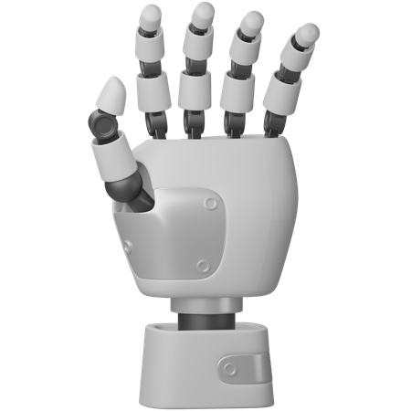 Main de robot  3D Icon