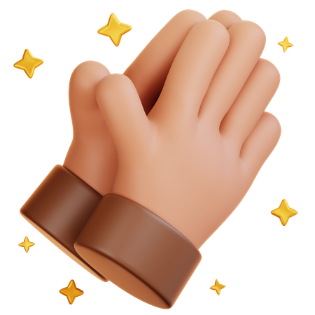 Geste de la main désolé  3D Icon