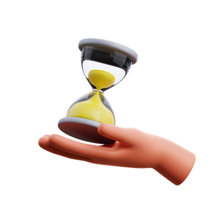 La main et le temps  3D Icon