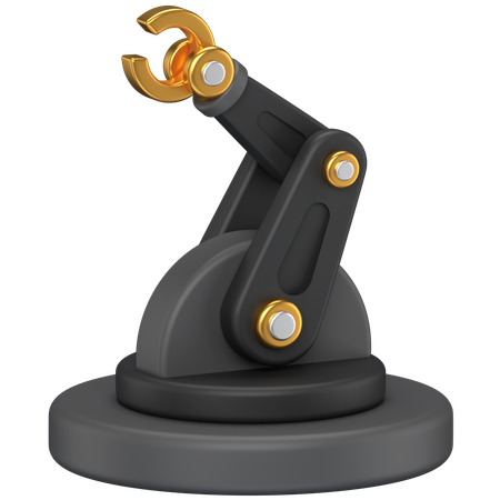 Main robotique  3D Icon