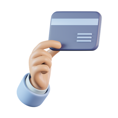 Main tenant la carte  3D Icon