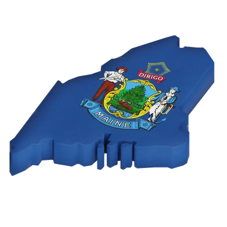 Maine  3D Icon