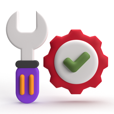 Maintenance  3D Icon
