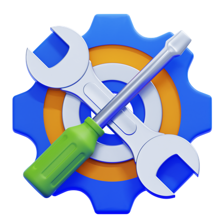 Maintenance  3D Icon