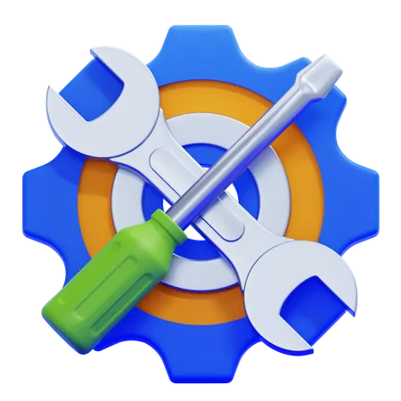 Maintenance  3D Icon