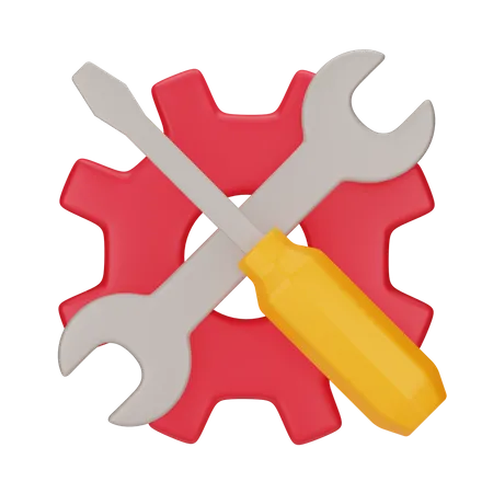 Maintenance  3D Icon