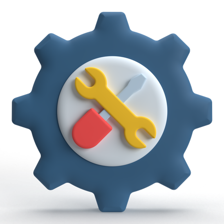 Maintenance  3D Icon